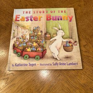 The Story of the Easter Bunny Board Book by Tegen, Katherine Childrens Book